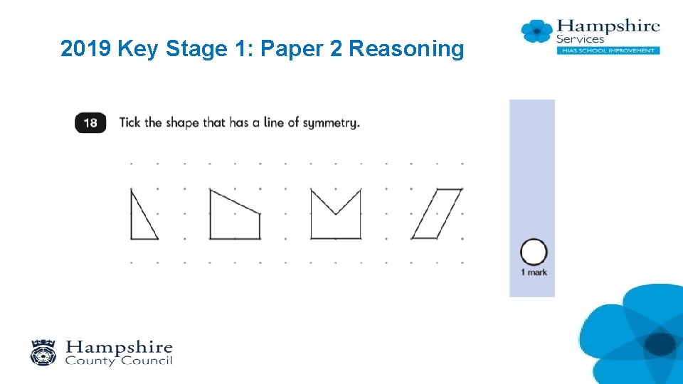 2019 Key Stage 1: Paper 2 Reasoning 