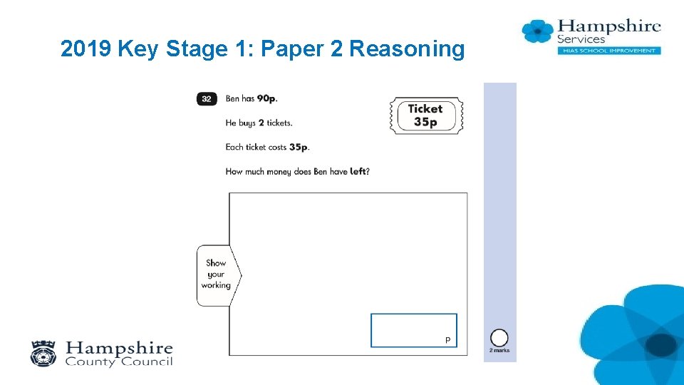 2019 Key Stage 1: Paper 2 Reasoning 