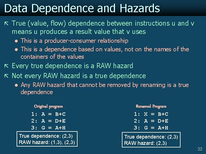 Comp 6 Computer Architecture And Implementation Montek Singh