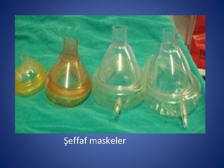 Şeffaf maskeler Şeffaf maskeler