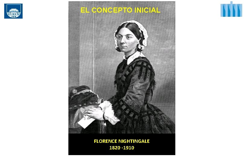 EL CONCEPTO INICIAL FLORENCE NIGHTINGALE 1820 -1910 
