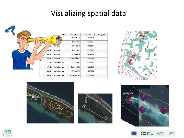 Visualizing spatial data 