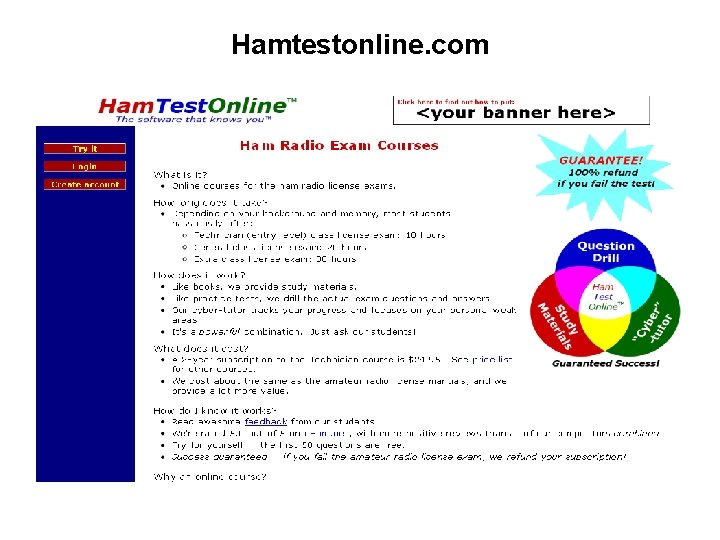 Hamtestonline. com 