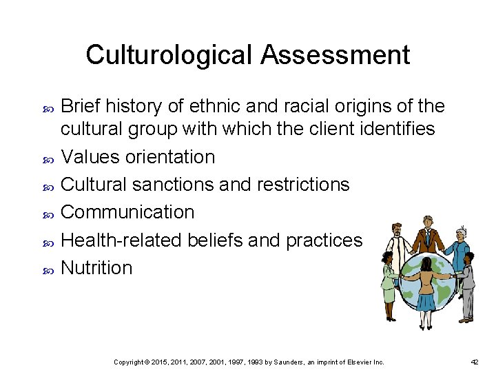 Culturological Assessment Brief history of ethnic and racial origins of the cultural group with