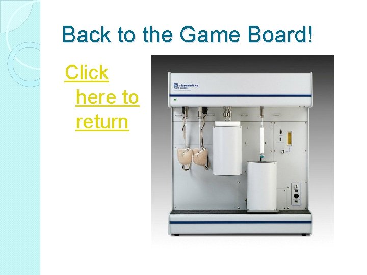 Back to the Game Board! Click here to return 