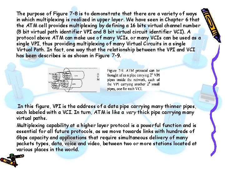 The purpose of Figure 7 -8 is to demonstrate that there a variety of