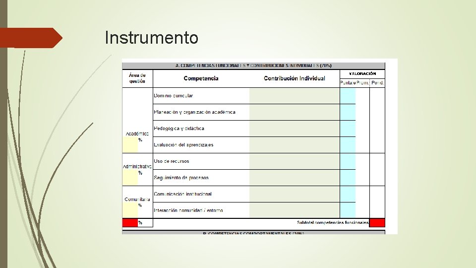 Instrumento 