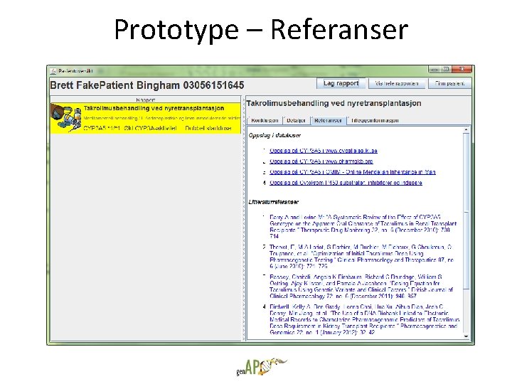 Prototype – Referanser 