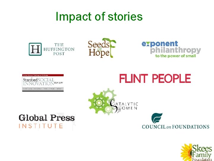 Impact of stories 