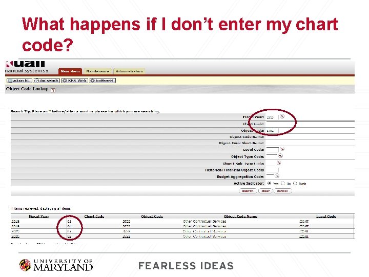 What happens if I don’t enter my chart code? 