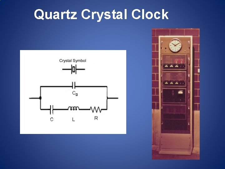 Quartz Crystal Clock Quartz Crystal Clock