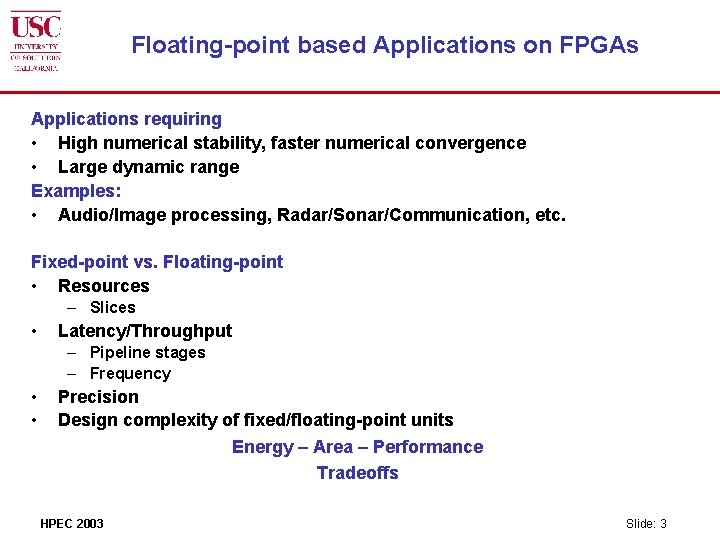 Area and Power Performance Analysis of Floatingpoint based