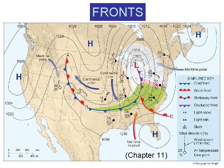 FRONTS (Chapter 11) 