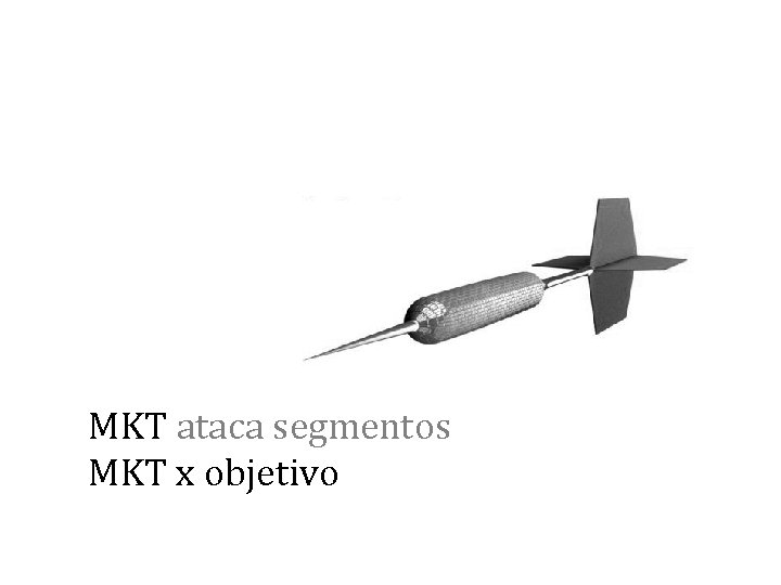 MKT ataca segmentos MKT x objetivo 
