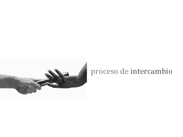 proceso de intercambio 