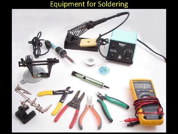 Equipment for Soldering 