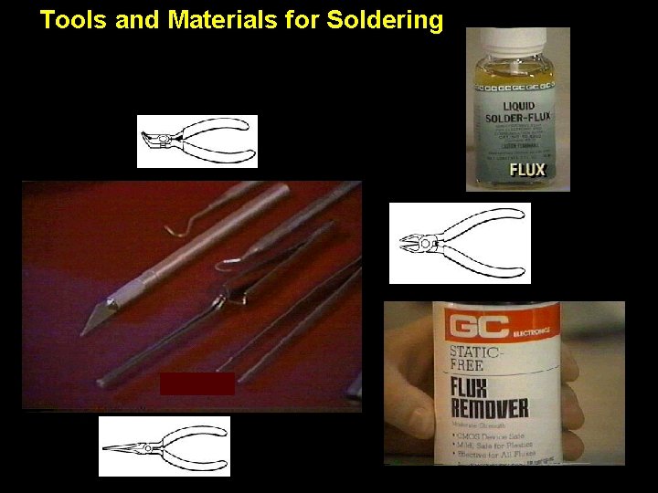 Tools and Materials for Soldering 