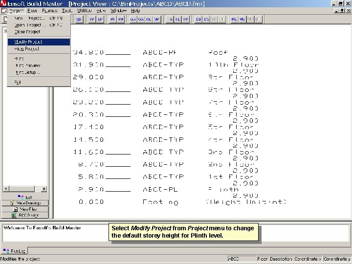 BUILDMASTER RCC Building Analysis Design Drawing Estimation ANALYSIS