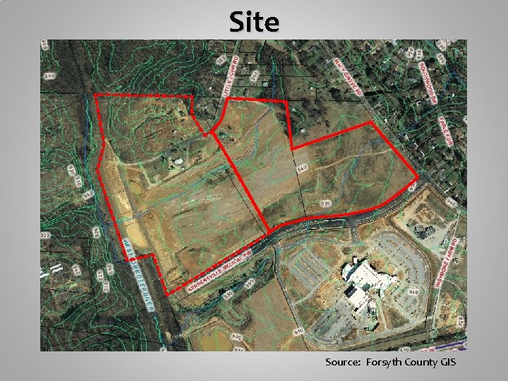 Site Source: Forsyth County GIS 