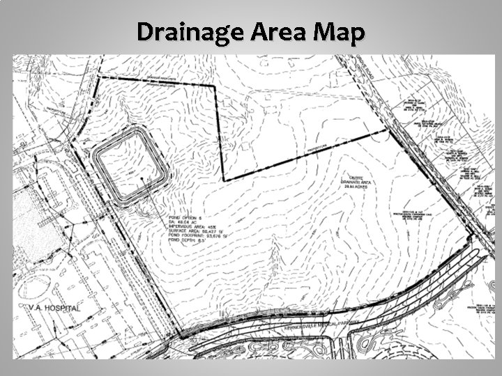 Drainage Area Map 