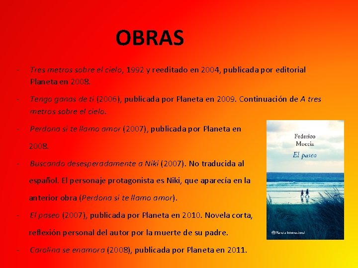OBRAS - Tres metros sobre el cielo, 1992 y reeditado en 2004, publicada por OBRAS - Tres metros sobre el cielo, 1992 y reeditado en 2004, publicada por