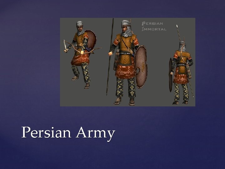 Persian Army 