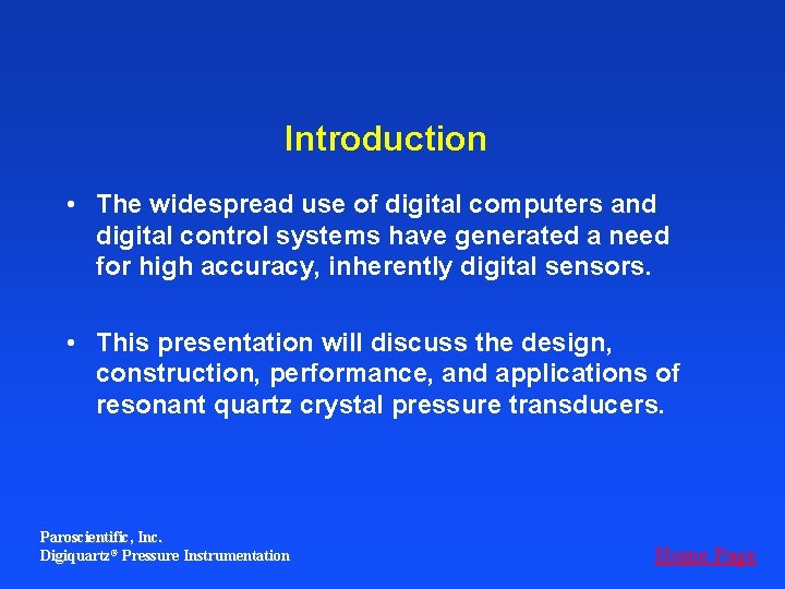 Introduction • The widespread use of digital computers and digital control systems have generated