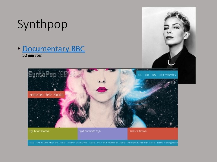 Synthpop • Documentary BBC 52 minutes 
