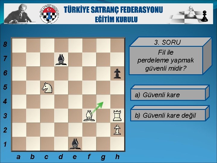 8 3. SORU 7 Fil ile perdeleme yapmak güvenli midir? 6 5 a) Güvenli