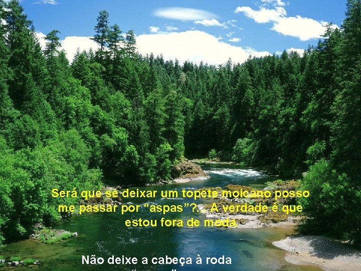 Será que se deixar um topete moicano posso me passar por “aspas”? . . Será que se deixar um topete moicano posso me passar por “aspas”? . .