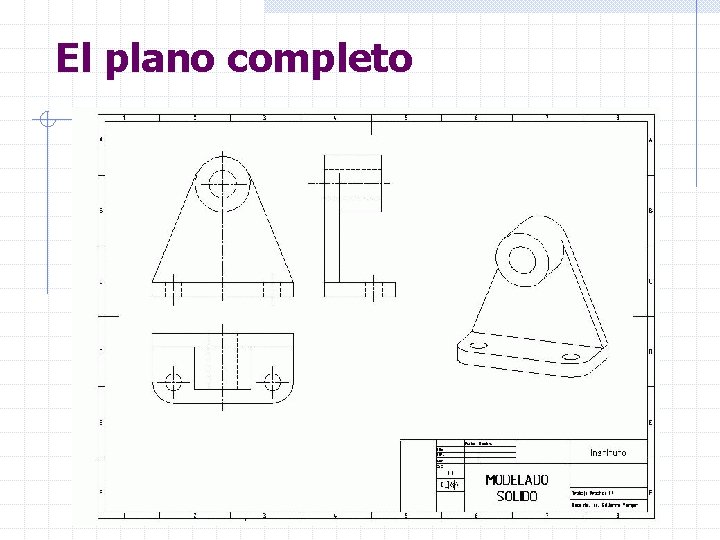 El plano completo 