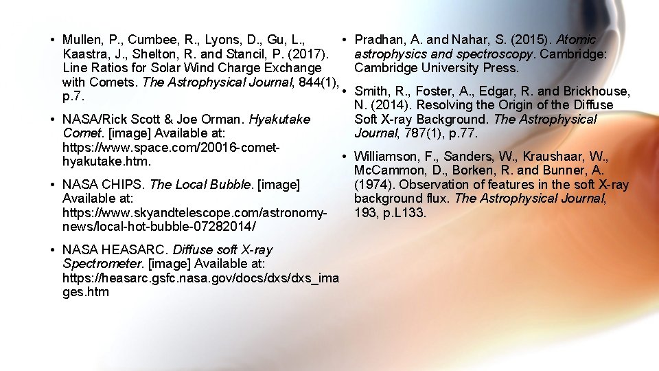  • • Mullen, P. , Cumbee, R. , Lyons, D. , Gu, L.