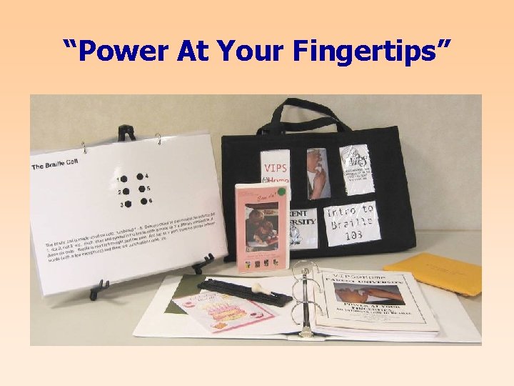 “Power At Your Fingertips” 