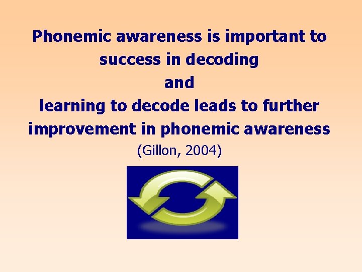 Phonemic awareness is important to success in decoding and learning to decode leads to