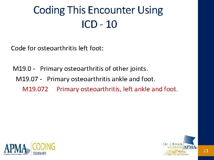 osteoarthritis of 1st metatarsophalangeal joint icd 10