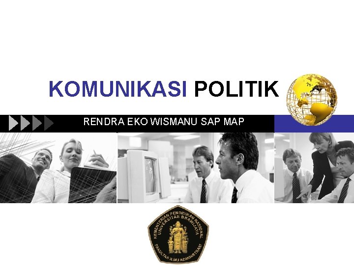 KOMUNIKASI POLITIK RENDRA EKO WISMANU SAP MAP LOGO 