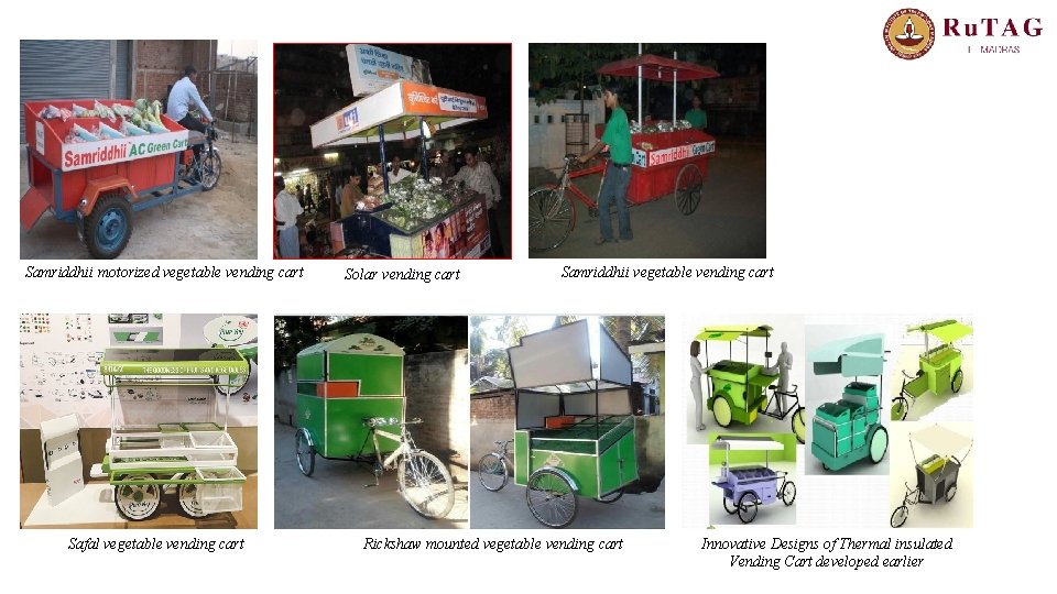 Samriddhii motorized vegetable vending cart Safal vegetable vending cart Solar vending cart Samriddhii vegetable