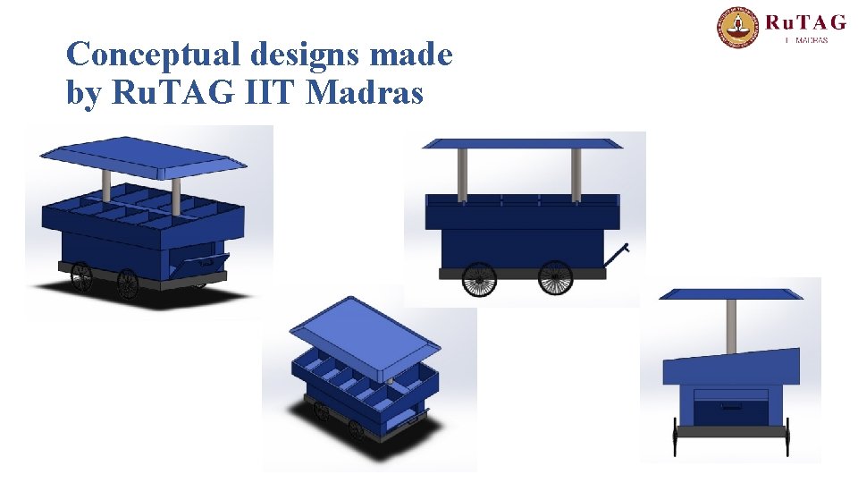 Conceptual designs made by Ru. TAG IIT Madras 