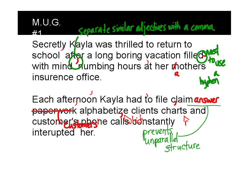 M. U. G. #1 Secretly Kayla was thrilled to return to school after a M. U. G. #1 Secretly Kayla was thrilled to return to school after a