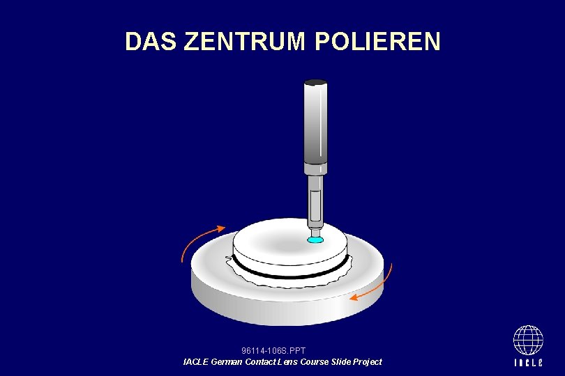DAS ZENTRUM POLIEREN 96114 -106 S. PPT IACLE German Contact Lens Course Slide Project