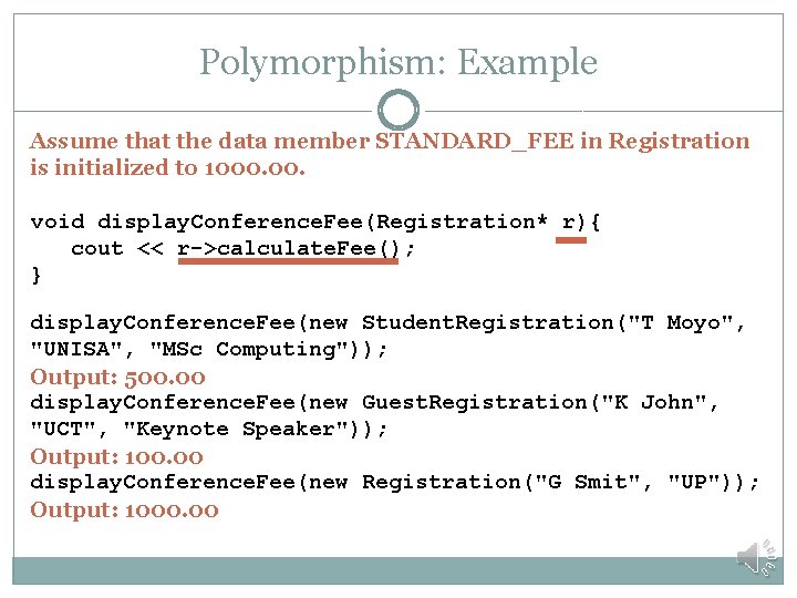 Polymorphic Assignment Polymorphism Registration class hierarchy Valid ...