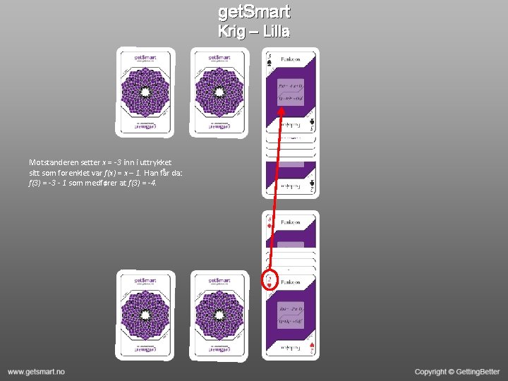 get. Smart Krig – Lilla Motstanderen setter x = -3 inn i uttrykket sitt