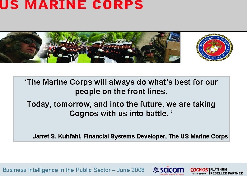 ‘The Marine Corps will always do what’s best for our people on the front