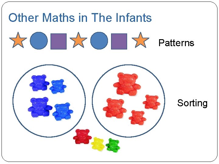 Other Maths in The Infants Patterns Sorting 