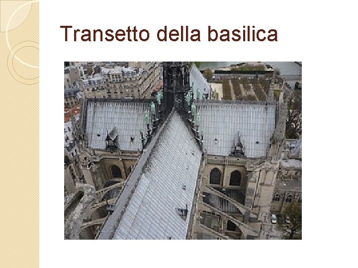 Transetto della basilica 