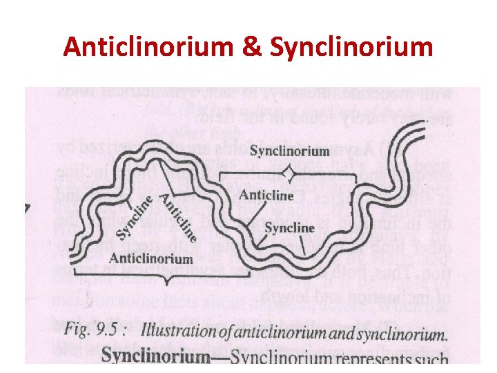 Anticlinorium & Synclinorium 