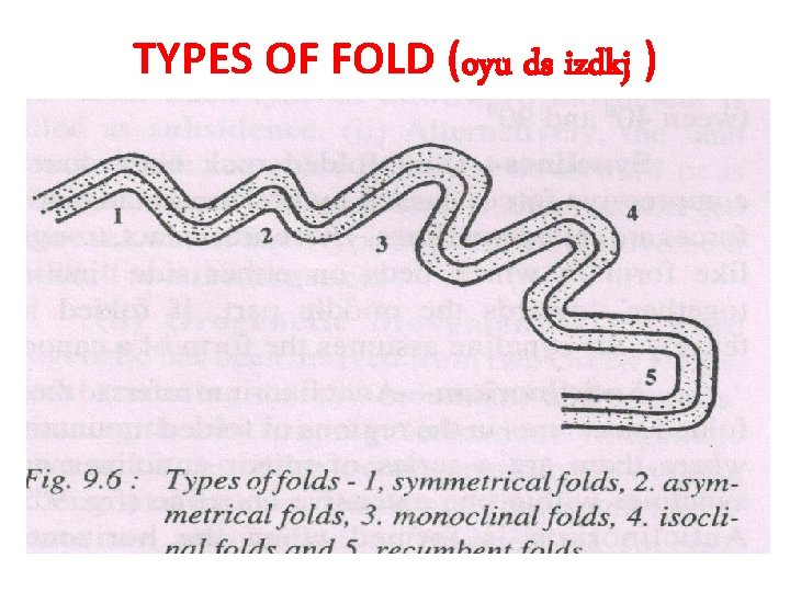 TYPES OF FOLD (oyu ds izdkj ) 