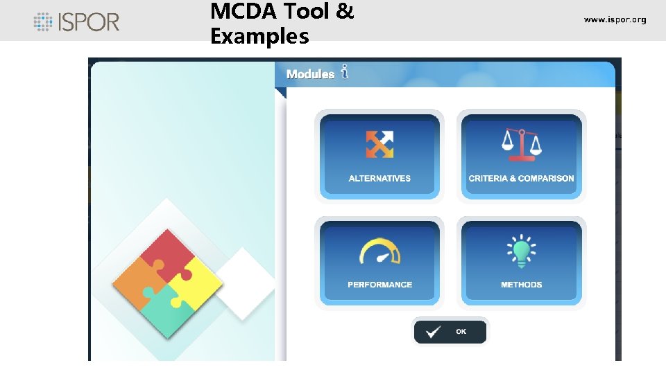 MCDA Tool & Examples MCDA Tool & Examples