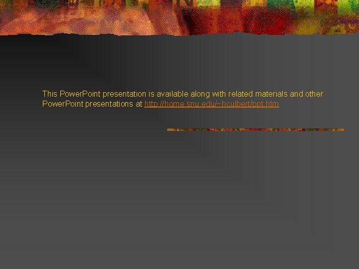 This Power. Point presentation is available along with related materials and other Power. Point