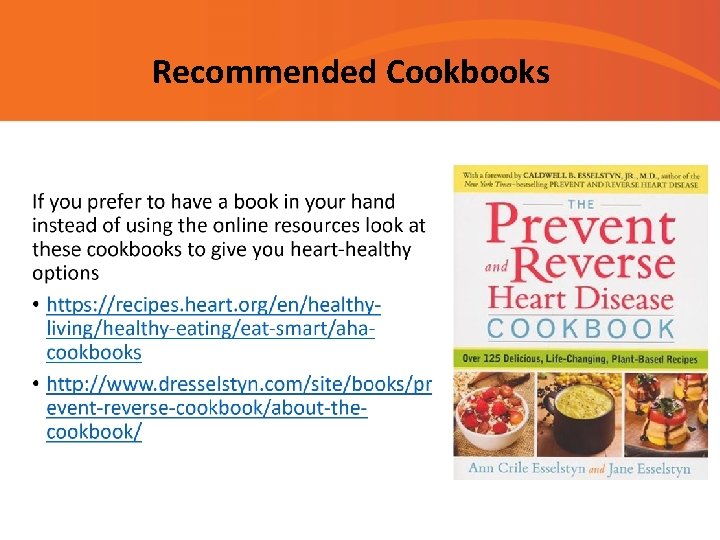 Recommended Cookbooks 